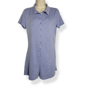 Wild Fable Periwinkle Romper  Medium
